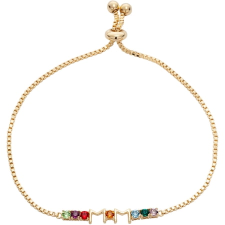 Personalized Planet Family Family Birthstone MOM Adjustable Bracelet