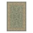 thumbnail image 3 of KUETH 2X3 Machine Washable Entryway Rug, Low Pile Non-Slip Backing Door Mat for Entryway and Indoor Entrance, Pet-Friendly Vintage Floral Rug, Green, 3 of 6