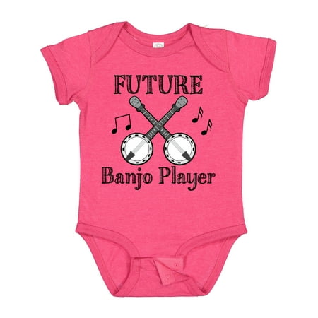 

Inktastic Future Banjo Player Gift Baby Boy or Baby Girl Bodysuit