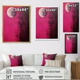thumbnail image 4 of Designart "Luminous Mystery Of The Moon" Moon Wall Art Living Room, 4 of 7