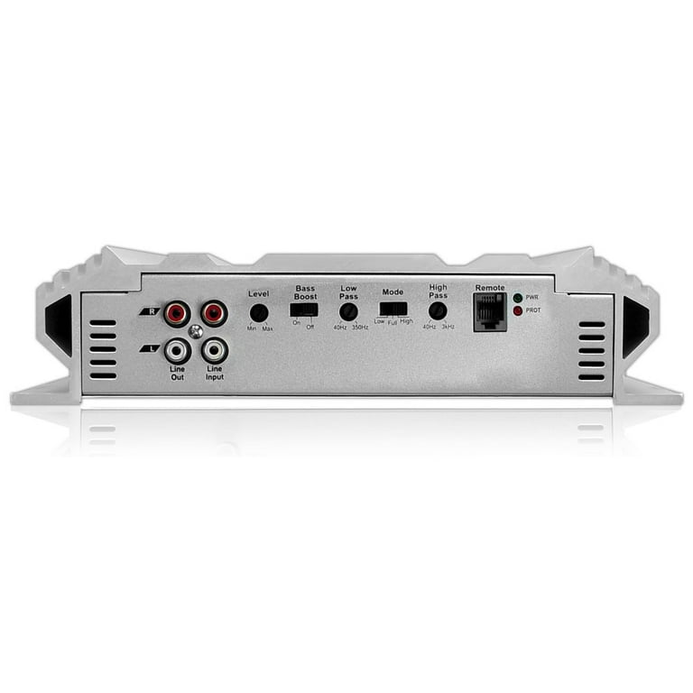 Lanzar Vibe 6000 Watt 2 Channel Bridgeable Full Car Stereo Mosfet