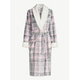 thumbnail image 6 of Joyspun Women's Plush Sleep Robe, Size S to 3X, 6 of 6