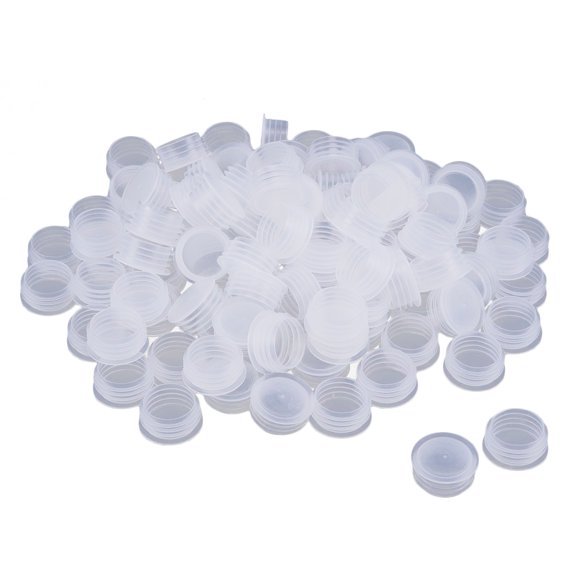 LC LICTOP 100Pcs Wine Stoppers PE Plastic Plug Red Wine Drinks Bottle Caps Reusable and Unbreakable