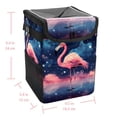 thumbnail image 5 of Flamingo Foldable Car Trash Can with Lid and Leak-Proof Hanging Storage Bag - Car Garbage Can, Car Trash Can, Trash Can for Car, 5 of 6