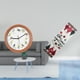 thumbnail image 2 of Reloj de pared con pájaro cantor, reloj decorativo, reloj de pájaro con sonido, de mesa navideño, poliéster PP, adecuado para sala de estar, do, 2 of 8