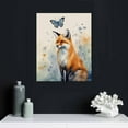 thumbnail image 4 of GOSMITH Fox Printable Wall Art Decor,Woodland Fox Animal Nursery Wall Art Prints,Rustic Animal Canvas Wall Art for Bedroom Kitchen Living Room Baby Boy Nursery Decor 12X16“/16X20", 4 of 4