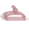 thumbnail image 2 of Non Slip Clothes Hangers, Heavy Duty Plastic Hangers, Space Saving Garment Hangers for Drying Wet Clothes, No Shoulder Bumps, 10 Pack, 2 of 5