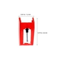 thumbnail image 2 of COMPUKAS 8Pcs Turntable Needle Stylus Replacement for Record Player Red Enhances Audio Clarity, 2 of 8