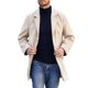 thumbnail image 2 of Ceisia Men's Fashion Lapel Button-Down Mid-Length Cardigan Jacket with Side Gift Pockets Solid Color Outerwear, 2 of 7