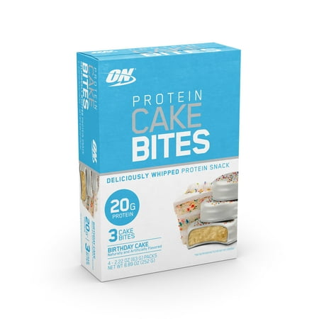 Optimum Nutrition Cake Bites - Birthday Cake - 2.2oz/4pk