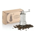 thumbnail image 4 of Crystalia Turkish Spice Grinder, Manual Zamak Metal Pepper & Salt Mill, Vintage Hand Crank, 4 of 8