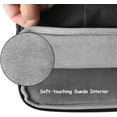 thumbnail image 4 of 17 inch Laptop Sleeve Case for HP 17.3 Laptop, HP Pavilion 17, HP Envy 17, ASUS Vivobook 17, Acer Chromebook 17, Dell Inspiron 17, Lenovo IdeaPad 17, Water-Resistant 17.3 Computer Carrying Bag, Black, 4 of 7