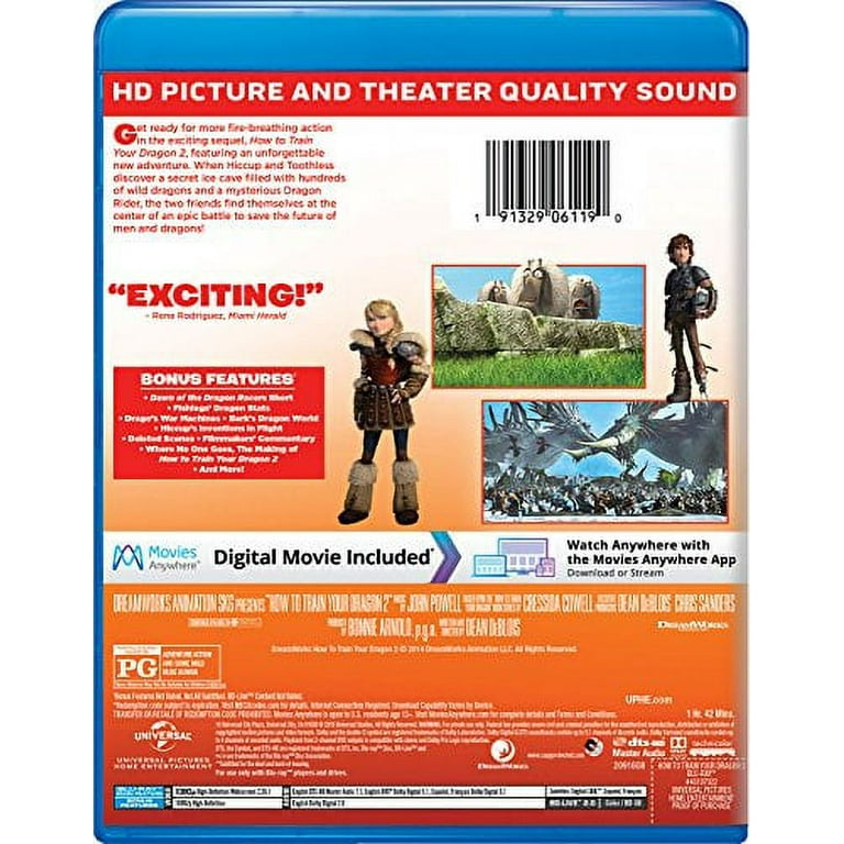 How to Train Your Dragon 2 (Blu-ray New Box Art) [Blu-ray How to Train Your Dragon 2 (Blu-ray New Box Art) [Blu-ray