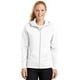 thumbnail image 1 of Sport-Tek - Chaqueta de forro polar con capucha y cierre completo para mujer, color blanco, XXX-Large deporte-tek L265, 1 of 1