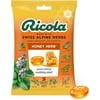 Ricola Honey Herb Cough Drops, 24 Count, Fair Trade Honey & Natural Menthol Cough Suppressant & Throat Relieving Drops, Great Tasting Relief for Coughs & Throat Irritation Symptoms