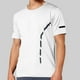 thumbnail image 2 of Camiseta ligera de seda helada con cuello redondo para hombre - Top de verano holgado y transpirable, 2 of 4
