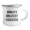 thumbnail image 2 of Funny Executive Gifts from Men to Executive Friends, World's Greatest Executive Mug for Camping, Unique Christmas Unique Gifts for Executive Office, 2 of 2