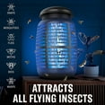 thumbnail image 2 of INVISBlUE Bug Zapper, Mosquito Zapper Fly Zapper for Outdoor &Indoor, Fly Traps for Backyard Patio, 2 of 11