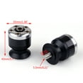 thumbnail image 5 of Universal Motorcycle CNC Carbon Fiber 6mm Swingarm Sliders Spools, 5 of 5
