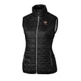 thumbnail image 2 of Women's Cutter & Buck Black Louisville Cardinals Vault Rainier PrimaLoft Eco Full-Zip Puffer Vest, 2 of 3