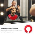 thumbnail image 3 of Cape de Coupe de Cheveux en Silicone pour le Cou, 3 of 9