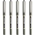 thumbnail image 1 of uni-ball Eye Fine Rollerball Pen Línea de 0,7 mm Ub-157 Negro Paquete de 5, 1 of 1