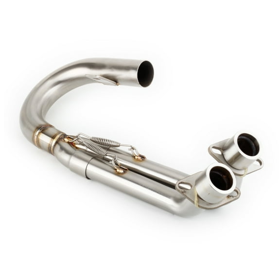 GFYSHIP For Yamaha Rhino 660 2004-2007 YXR 660 FH / FA ATV Slip-on Motorcycle Exhaust Muffler Header Link Pipe