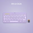 thumbnail image 2 of Teclado Logitech K380 Lila, 2 of 4