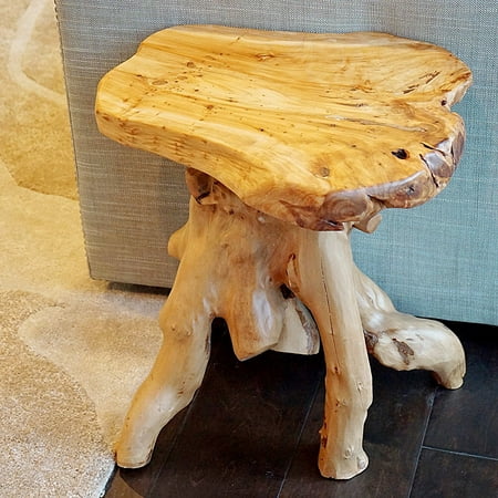 Welland Tree Stump Side Table