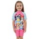 thumbnail image 2 of Traje de baño Bluey Girls de una pieza rosa de 6 años con cremallera, 2 of 8