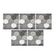 thumbnail image 1 of Azulejo Etiqueta De La Pared 3D Hexagonal Impermeable Etiqueta De La Pared Autoadhesivo Etiqueta Protectora De La Pared Para La Cocina Baño Sala De Estar Decoración 5Pcs Kearding HA013187-00, 1 of 7