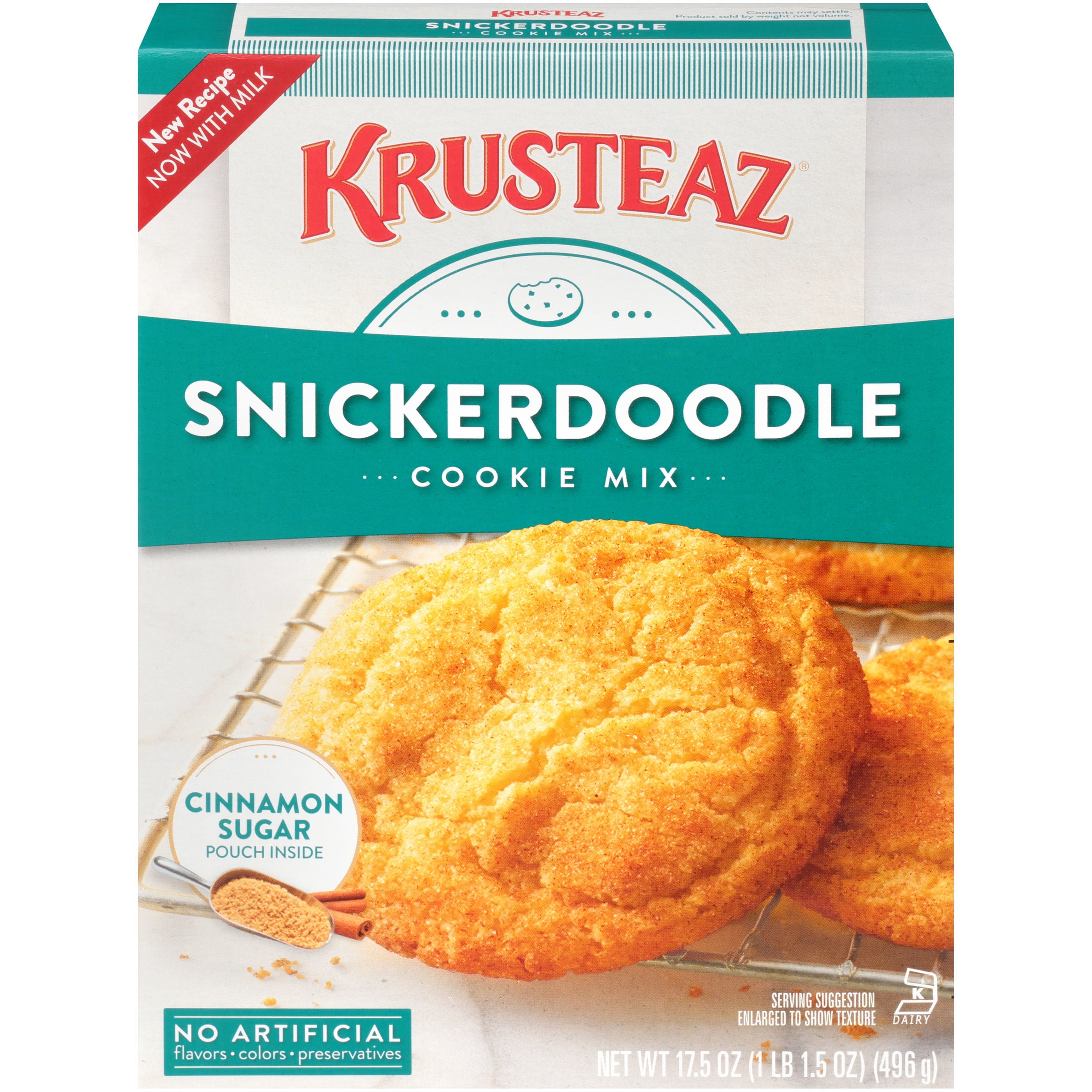 Krusteaz® Snickerdoodle Cookie Mix 17.5 oz. Box