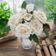 thumbnail image 4 of Flor de Imitación para Decoración Del Hogar, Boda, Flores Artificiales de Pared., 4 of 6