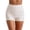 White, variant on Womens Slim Fit Solid Color Hotpants High Waisted Fashion Clubwear Night Out Party Casual Bottoms