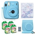 thumbnail image 1 of Cámara instantánea Fujifilm Instax Mini 11 azul cielo con película de 40 años, 1 of 5