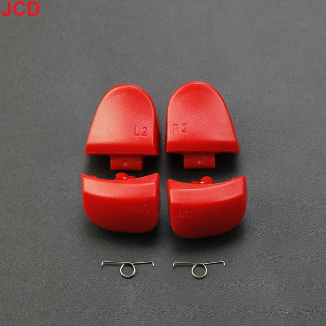 1set For PS5 V3.0 BDM-030 Controller L1 R1 L2 R2 Trigger Shoulder Buttons & Springs Set Replace Accessories red