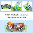 thumbnail image 2 of UNIH Pull-Back Vehicle Baby Toys of Soft Plush Car Set with Play Mat (Storage Bag), for Toddlers Aged 1 2 3 Year Old, 2 of 5