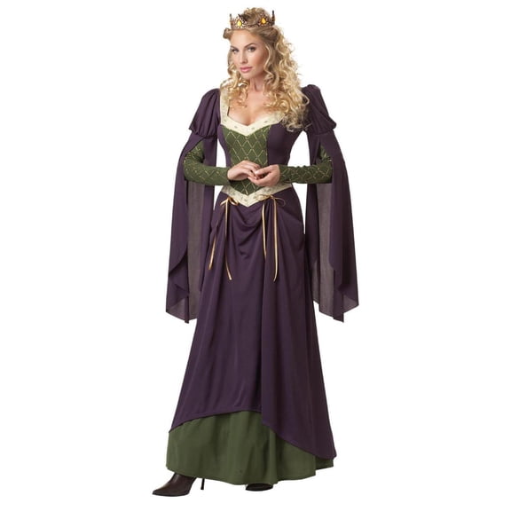 California Costumes Lady In Waiting Medieval Queen Costume Adult X-Large 12-14 Female