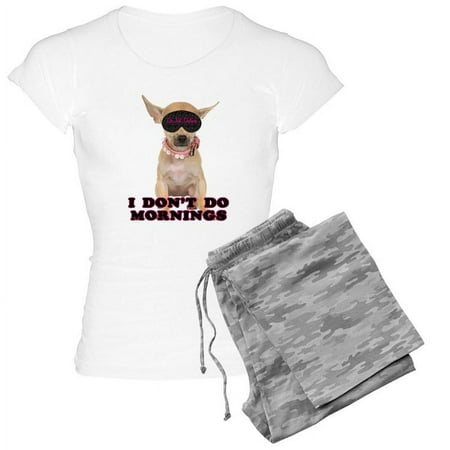 

CafePress - Chihuahua Mornings - Women s Light Pajamas