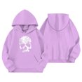 thumbnail image 4 of Girls Halloween Print Hoodie Long Sleeve Casual Pullover Top For Kids, 4 of 4