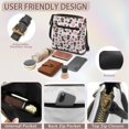 thumbnail image 6 of HELLHERO Dog Pattern PU Leather Crossbody Purse Purse Satchel, Adjustable Strap Spacious Satchel Bag Waterproof for Travel Use Daily Use, 6 of 7