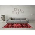 thumbnail image 3 of Ahgly Company Indoor Square Medallion Red French Area Rugs, 3' Square, 3 of 4