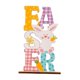 thumbnail image 2 of Letreros de madera para la mesa de Pascua Letreros de madera para la mesa de Pascua Decoraciones de Pascua para Estatuilla de conejo, 2 of 9