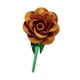 thumbnail image 4 of Ramo de rosas artificiales de metal que nunca se marchita, 23 cm, regalo de cumpleaños para hotel. Oro, 4 of 9