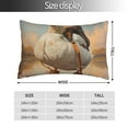 thumbnail image 2 of Kdxio Cotton Pillow Cases 16"x24" Pillowcases,Soft and Breathable Bedroom Pillow Cases-Hiking Duck-No Pillow Core, 2 of 5