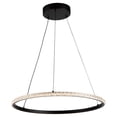thumbnail image 1 of Artcraft Lighting Nova 29W Pendentif LED Noir, 1 of 1