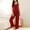 Red, variant on LSLJS Women's Spring and Summer Checked Suspender Trousers Home Suit, Sexy Night Gowns for Woman