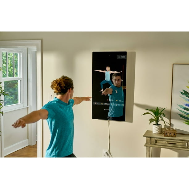 Echelon Reflect 40 In. Smart Mirror at Home Gyms Personal Trainer Immersive Classes with 30 Day Free Membership Trial Walmart Business Supplies