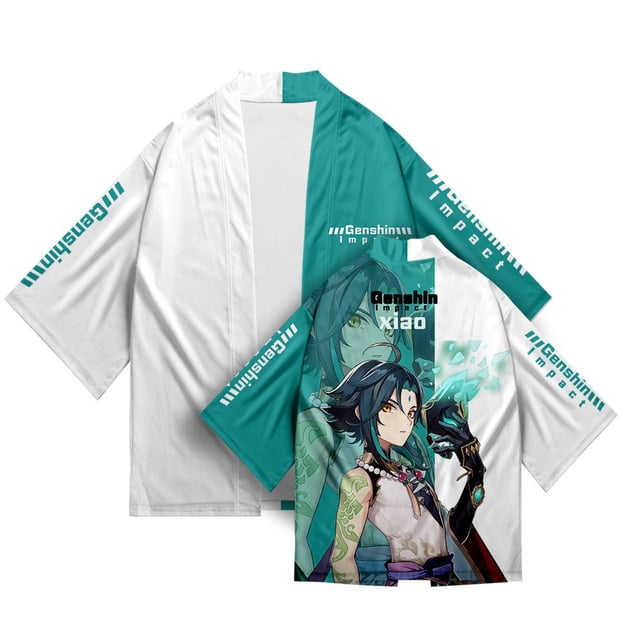 Genshin Impact 3D Printed Logo Cosplay Disfraz para hombres y mujeres, camiseta casual, ropa Harajuku, veranozhangyuxiang zhangyuxiang unisex