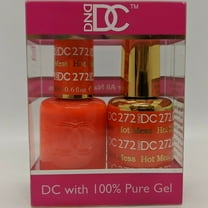 DND - DC Duo Soak off Gel & Matching nail polish, #272 - Hot Mess